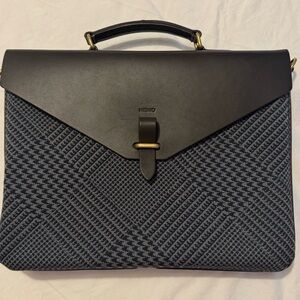 Mismo “Bureau” jacquard briefcase